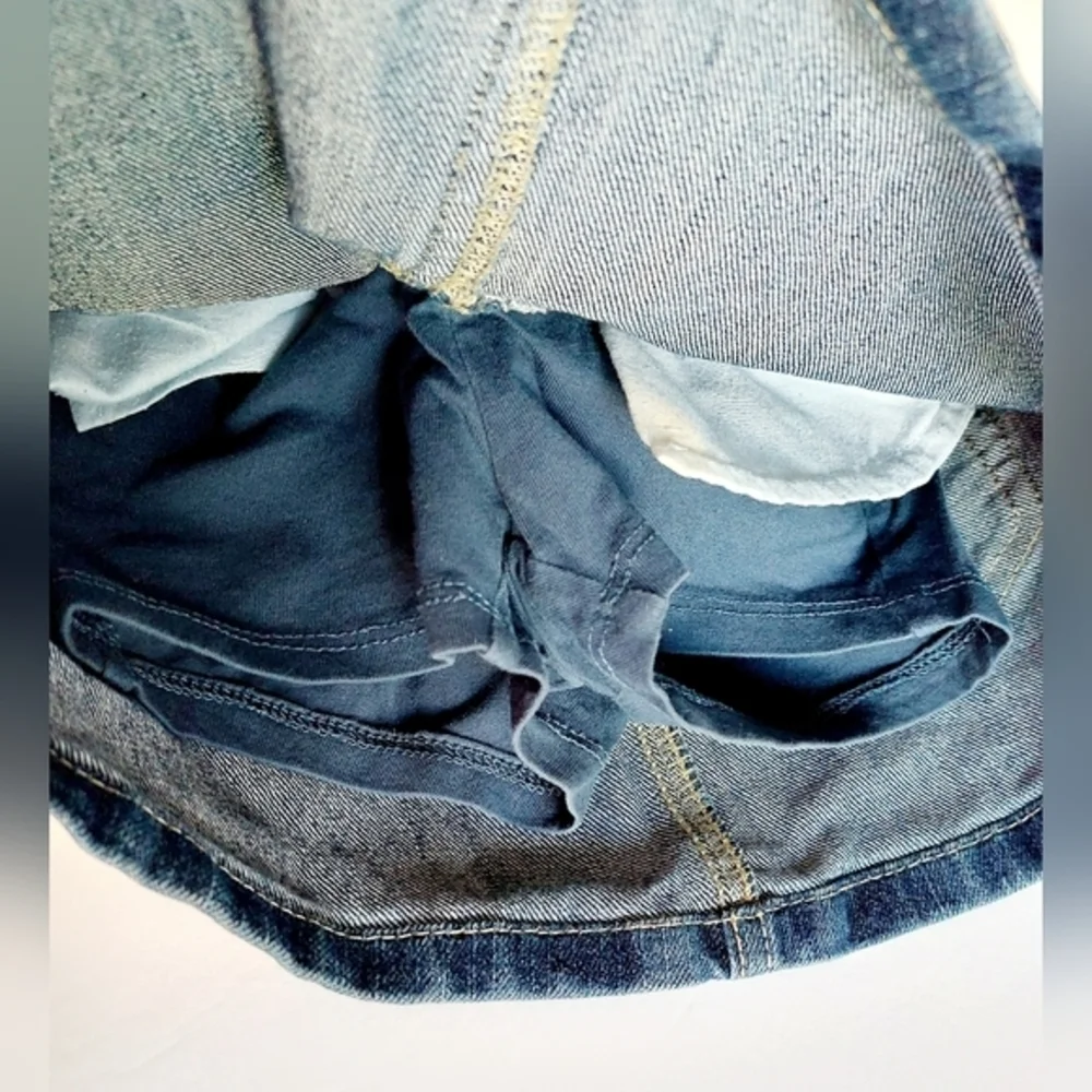 Est. 1989‎ Toddler Denim Skirt Skort Size 2T | Built-In Shorts | Western Cowgirl